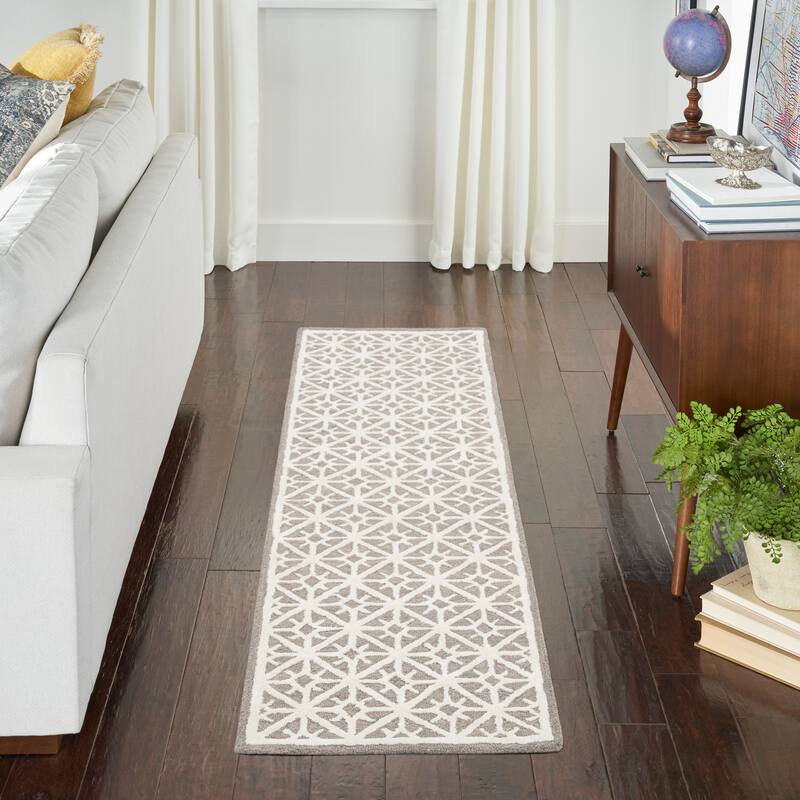 New Concept Washables Series 2 Modern Geometric Area Rug