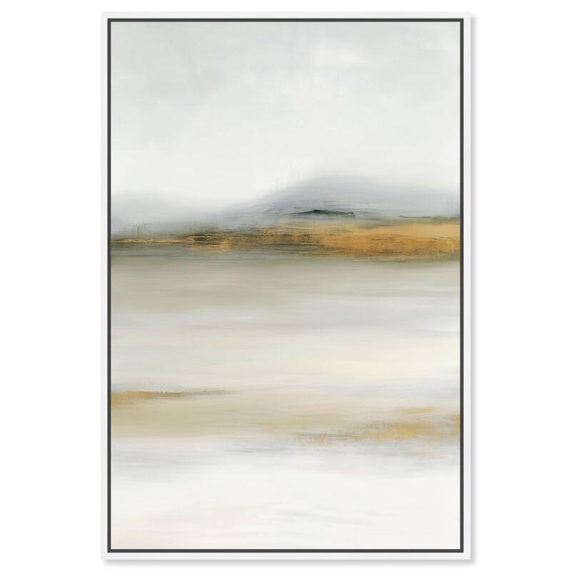 Misty Expanse II Canvas by Art Remedy - White - 30" x 45"
