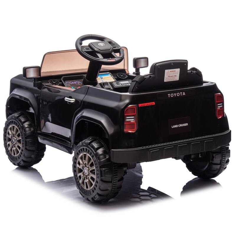 12V Kids Ride On Car W/Parents Control,Licensed Toyota LC250 2024,Four-wheel suspension,Adjustable volume,For Kids Aged 2-4