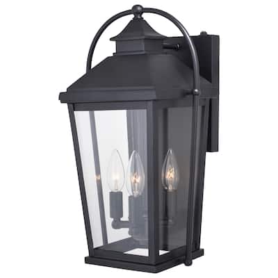 Vaxcel Lighting Lexington 3 Light 17" Tall Outdoor Wall Sconce