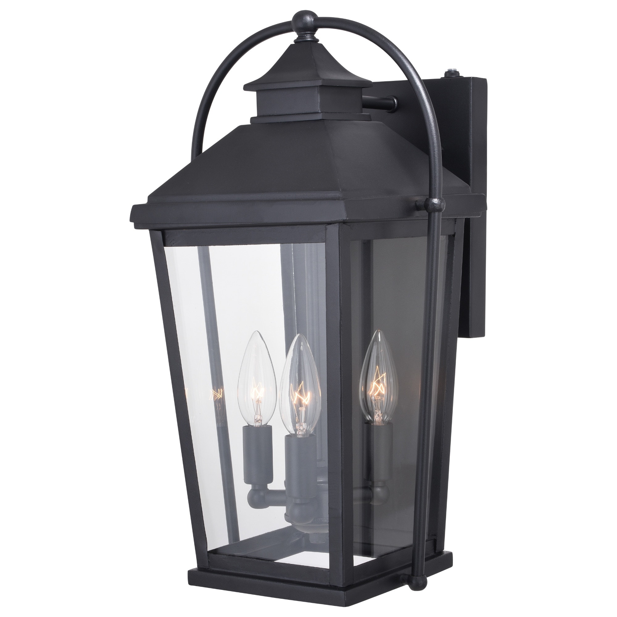 Vaxcel Lighting Lexington 3 Light 17" Tall Outdoor Wall Sconce