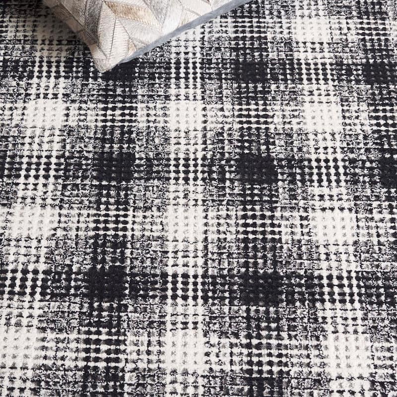 SAFAVIEH Handmade Genre Edgarda Farmhouse Plaid Wool Rug