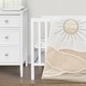 preview thumbnail 5 of 4, Sweet Jojo Designs Boho Desert Sun Taupe Boy Girl Gender Neutral Unisex 3pc Mini Crib Bedding Set Beige Ivory Bohemian Mountain