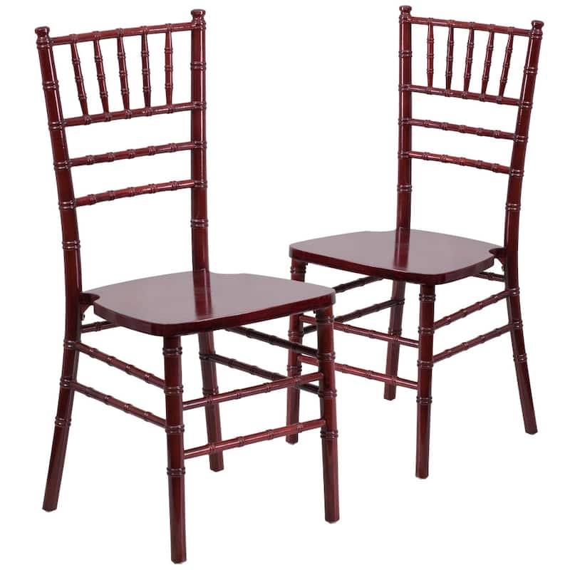 Chiavari Lightweight Wood Chair (Set of 2)