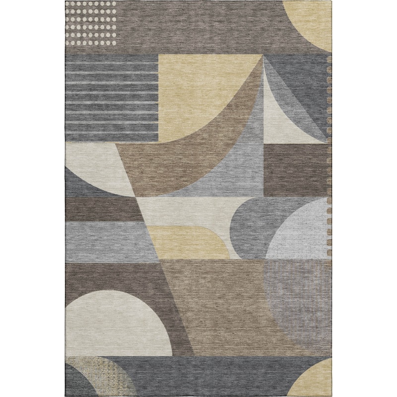 Premium Washable Super Soft Abstract Geo Mayfield Rug