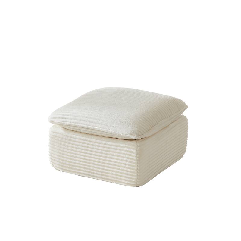 Modern corduroy cloud sofa, can be freely combined and has a comfortable sitting experience