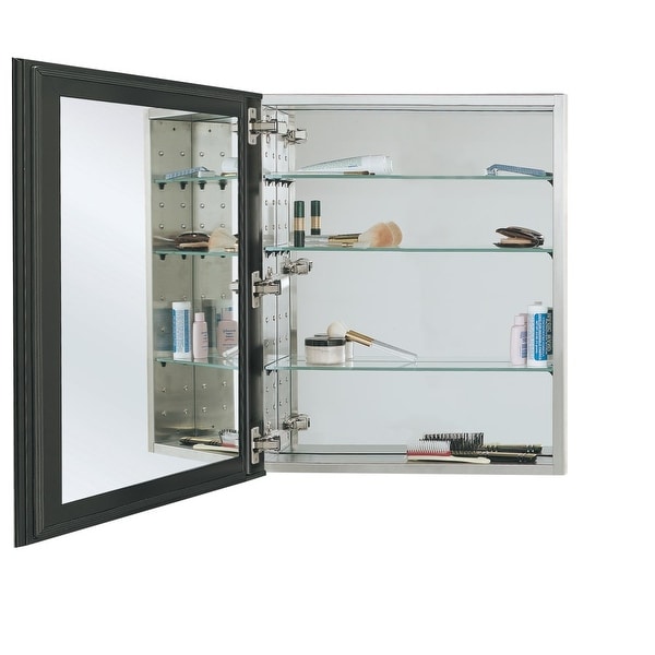 Alno Mc4570 Oversized 24 X 30 Single Door Recessed Medicine Alno Mc4570 Oversized 24 X 30 Single Door Recessed Medicine Cabinet With Stainless Steel
