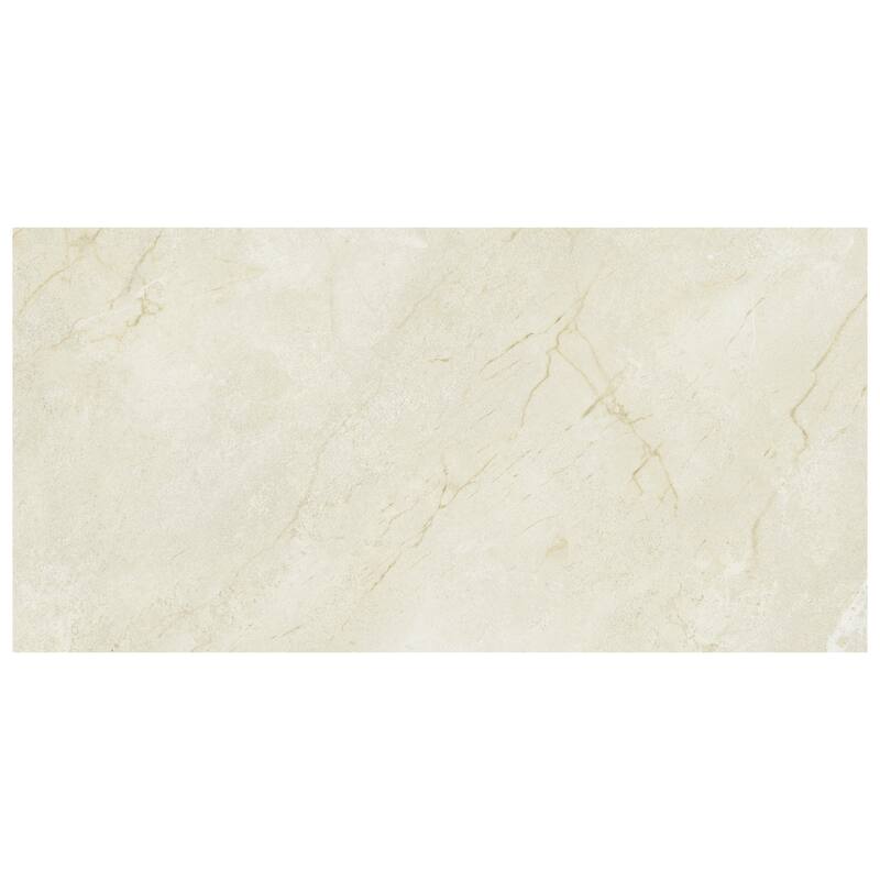 Merola Tile Reve Beige 11-3/4" x 23-1/2" Porcelain Floor and Wall Tile