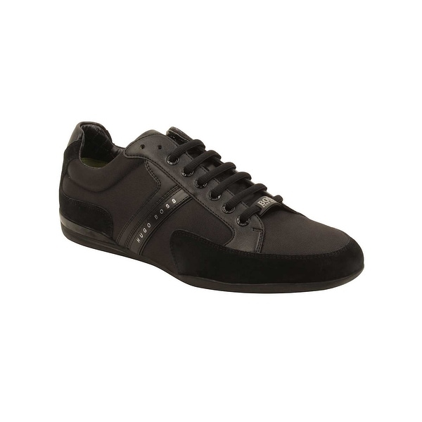 Shop Hugo Boss Mens Spacit Sneakers in Black - Overstock - 25861892