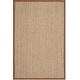 preview thumbnail 33 of 144, SAFAVIEH Natural Fiber Oceana Herringbone Seagrass Rug 2' x 3' - Natural/Brown