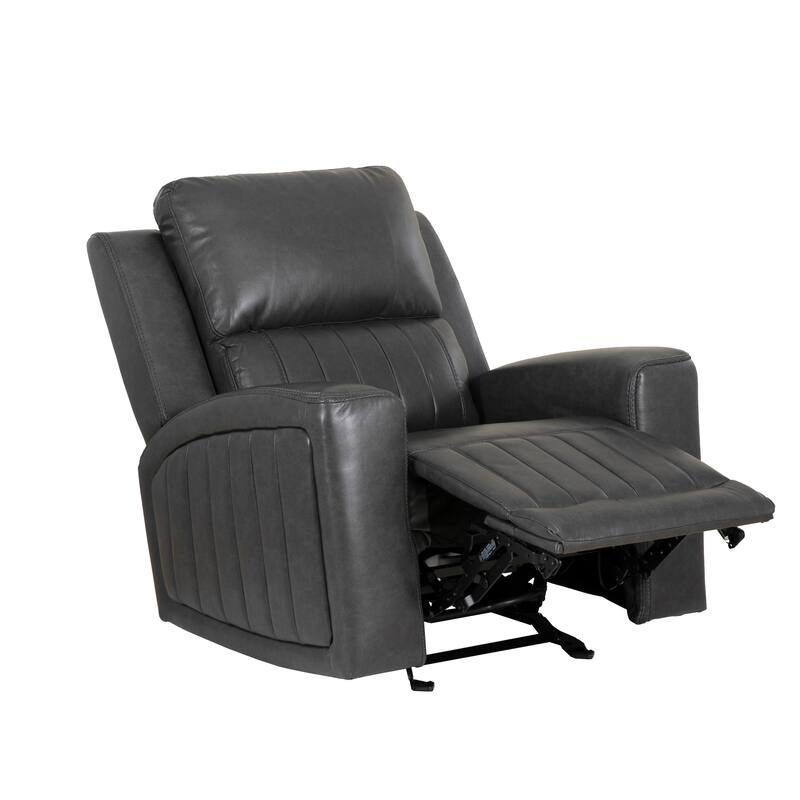 Izaiah Power Reclining Chair Grey
