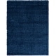 preview thumbnail 81 of 184, SAFAVIEH Santa Monica Shag Einara 2-inch Thick Area Rug 6'7" x 9'6" - Navy - Rectangle