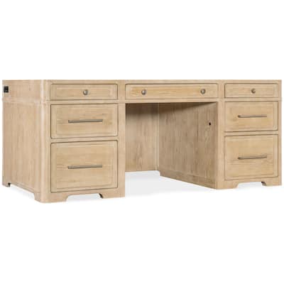 Hooker Furniture 6950-10563-80 Retreat 72" Wide Maple and Oak 7 Drawer