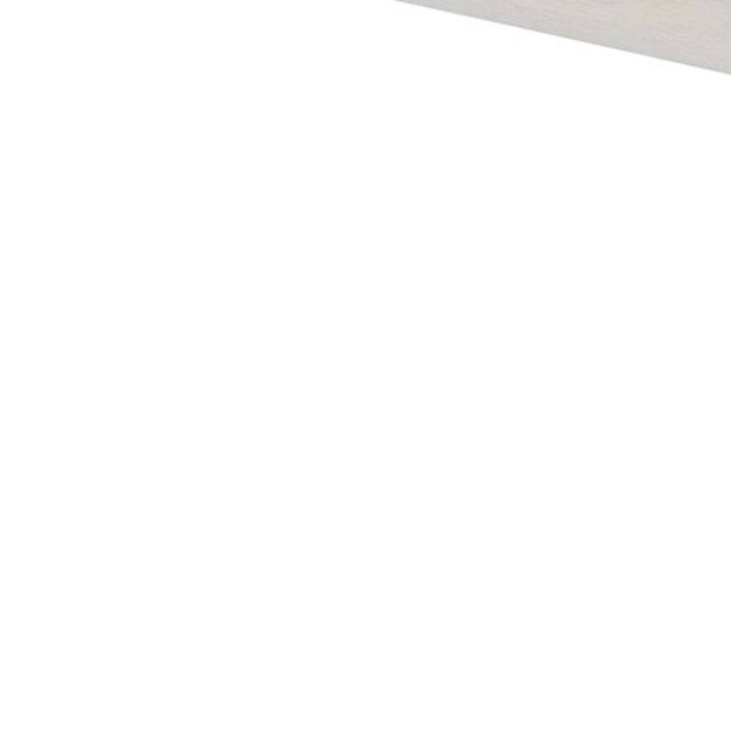 HomeRoots White Wood Full Canopy Bed With Drawers