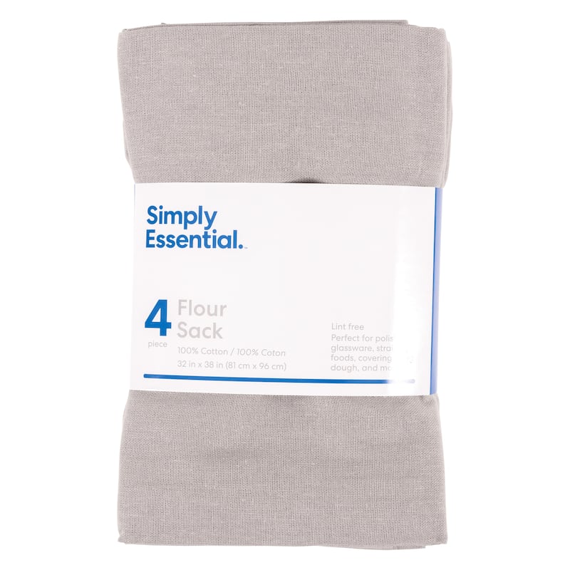 Bed Bath and Beyond Simply Essentials Flour Sacks - Set of 4 - 38" L x 32" W