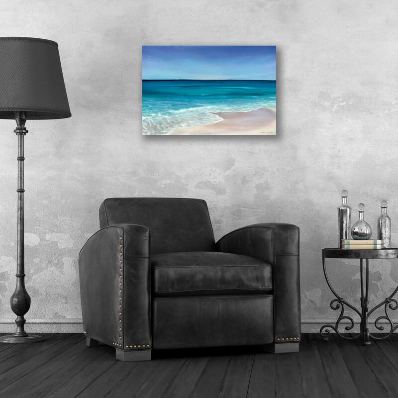 Epic Art 'Rippling Waves' by Louise Montillio, Acrylic Glass Wall Art