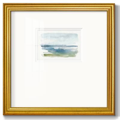 Coastline Splash IVPremium Framed Print
