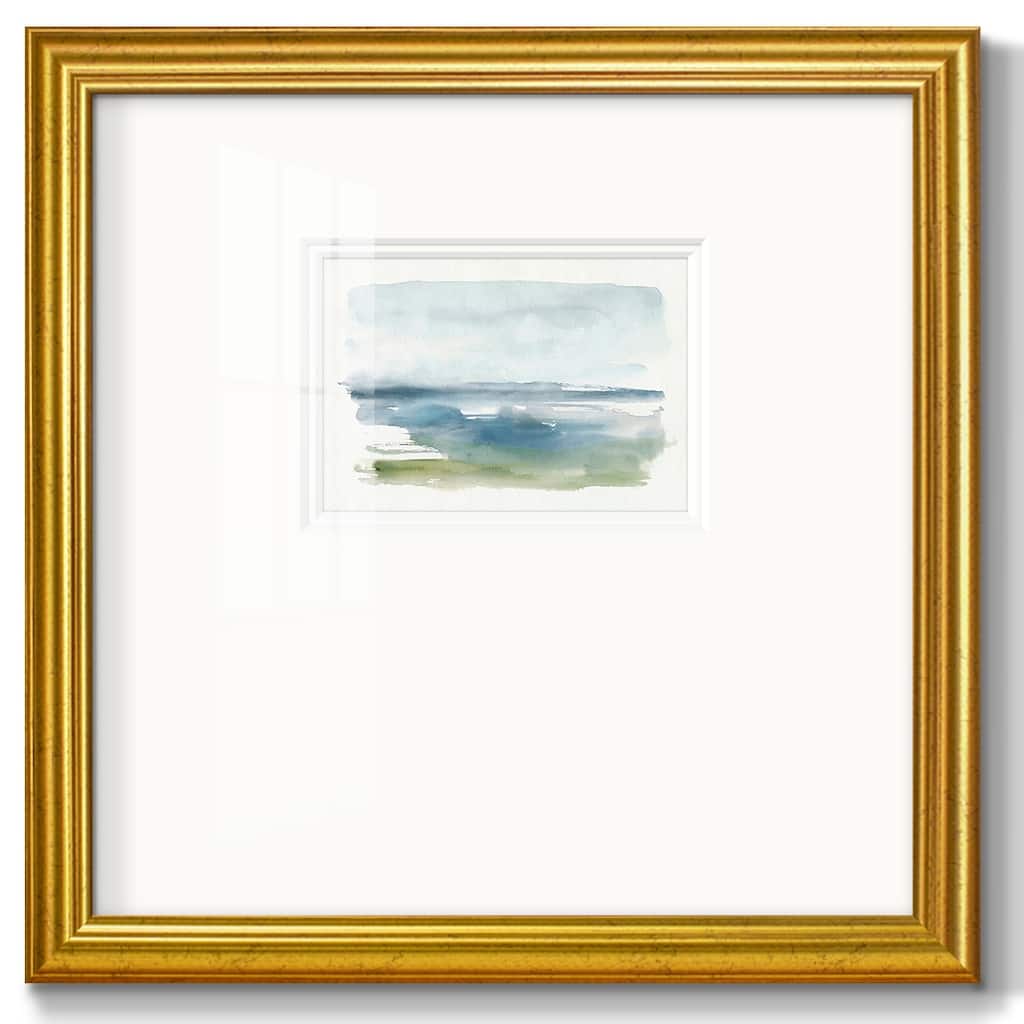 Coastline Splash IVPremium Framed Print