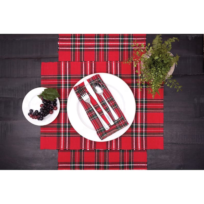 13" x 72" Arlington Plaid Table Runner - 13" x 72"