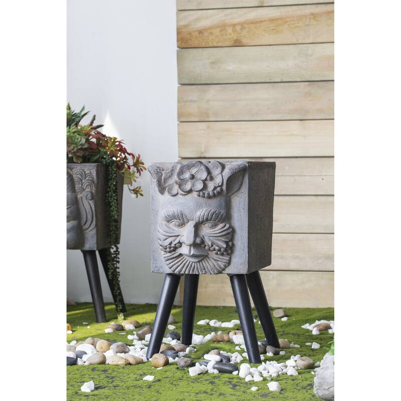Greek God Statue Planter with Legs