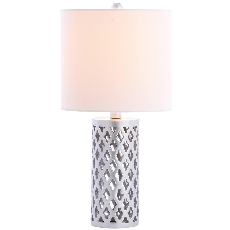 SAFAVIEH Lighting Shkurte 21-inch LED Table Lamp - 10"x10"x21" - 10Wx10Dx21H