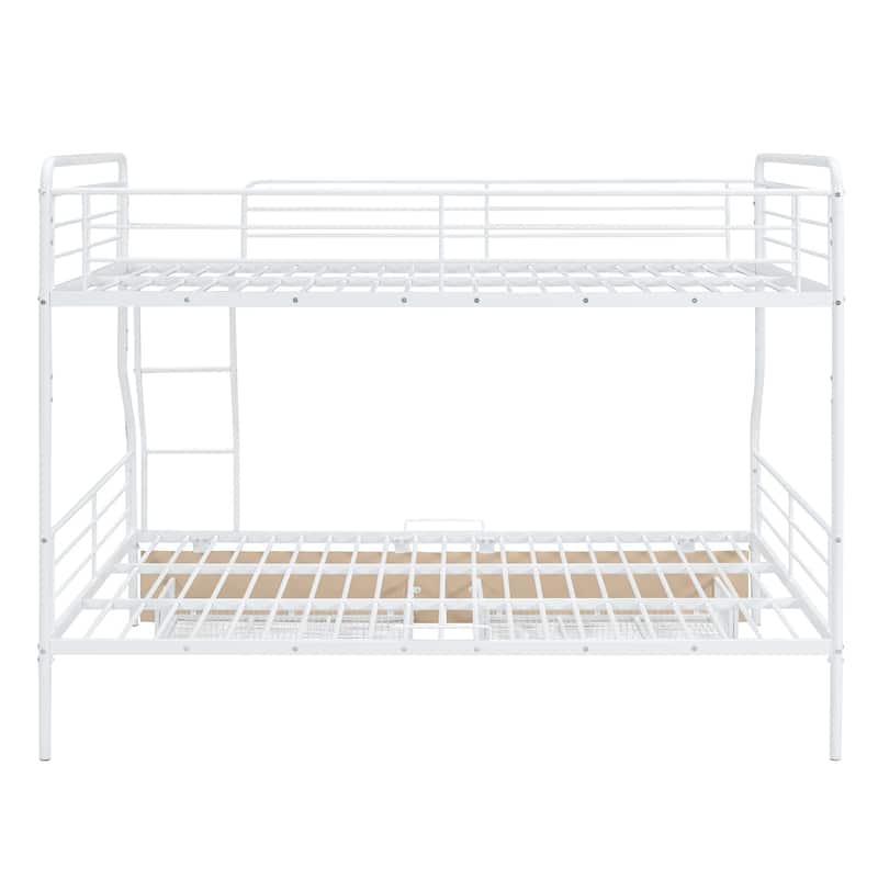 Merax Full XL Over Queen Metal Bunk Bed