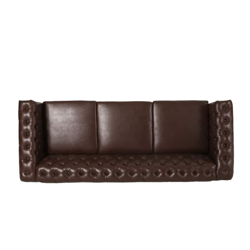 Parkhurst Chesterfield Tufted 3-seat Sofa by Christopher Knight Home