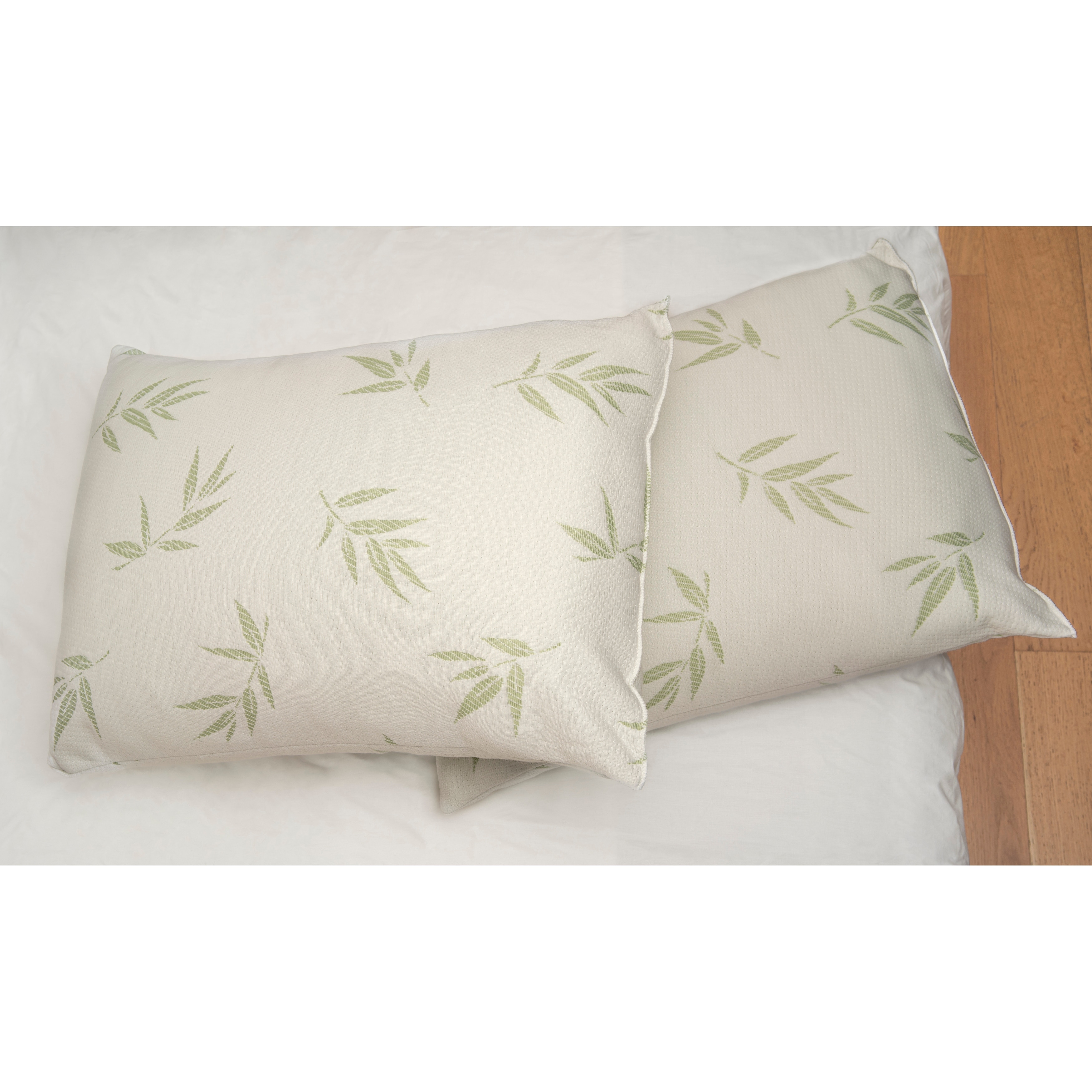 Cannon Bamboo Knit 2 Pack Pillow White