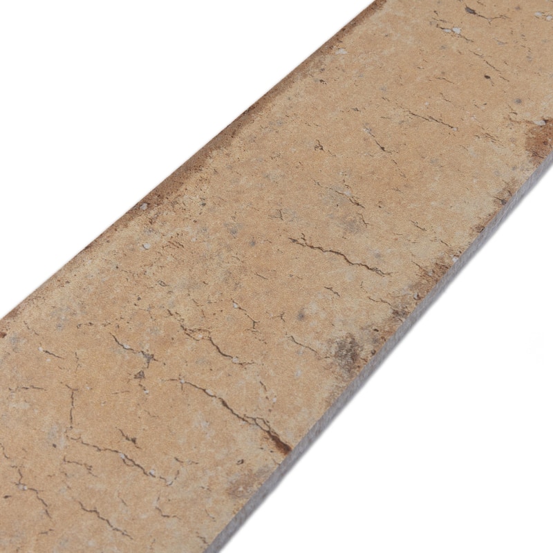 Merola Tile Brickyard Beige 3" x 11-3/4" Porcelain Floor and Wall Tile