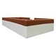 preview thumbnail 11 of 11, Twin Size Upholstered Bed Grounded Bed Slats Platform Bed with Safety Fence and Stairs, Rectangle Framework Easy Assembly