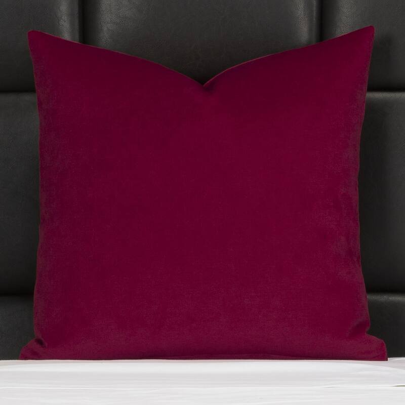 Mixology Padma Washable Polyester Throw Pillow - 16 x 16 - Flame
