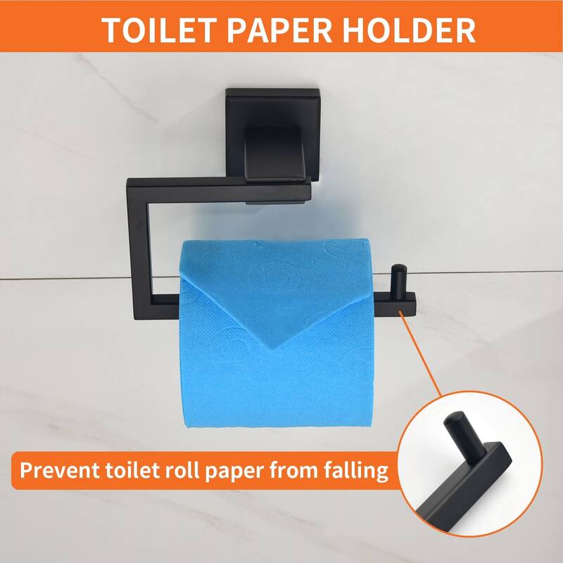 4 Piece Bathroom Hardware Set Wall Mount Bathroom Towel Holder Bar Set Bathroom Fixtures 304 Stainless Steel Bath Accessories