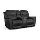 preview thumbnail 13 of 13, Crew Leather Power Reclining Zero Gravity Loveseat with Console, Power Headrests & Lumbar by Flexsteel