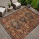 preview thumbnail 45 of 101, Machine Washable Indoor/ Outdoor Global Inver Chantille Rug