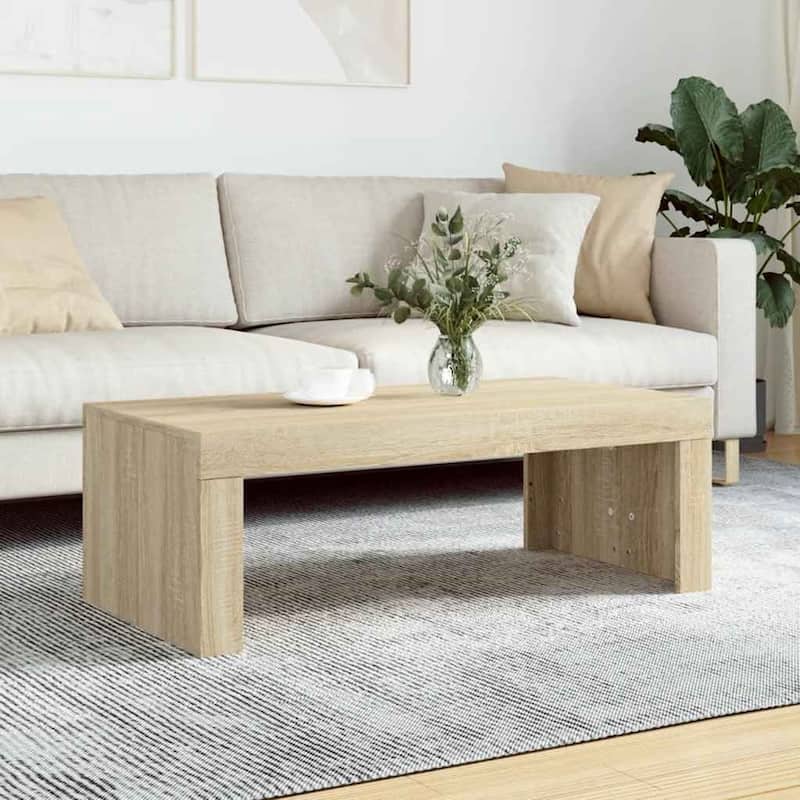 vidaXL Coffee Table Engineered Wood Medium Durable - Brown