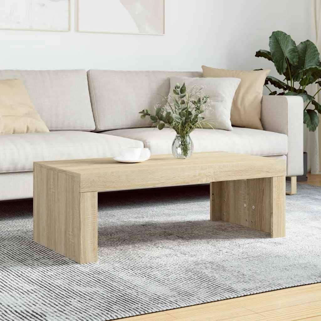 vidaXL Coffee Table Engineered Wood Medium Durable