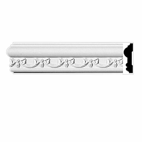 Crown Molding White Urethane 3 1/8â H Kenton Ornate Renovator's Supply