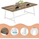 preview thumbnail 14 of 13, Dining Table for 8 People, 70.87-inch Rectangular Wood Kitchen Table