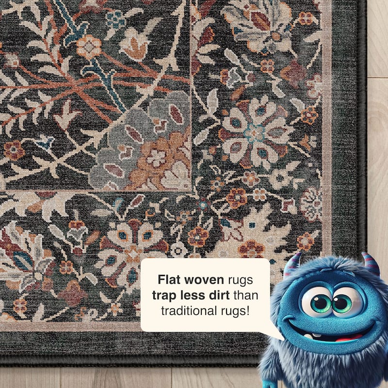 Well Woven Vintage Liana Flat-Weave Area Rug