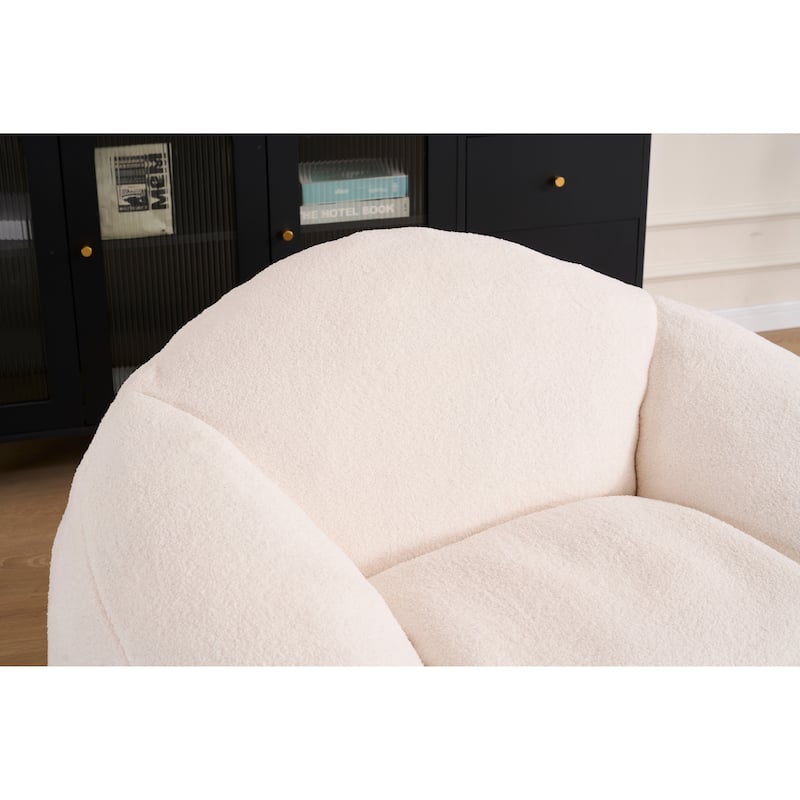 Chenille Memory Foam Bean Bag Chair with Oversized Lounger Plush Support