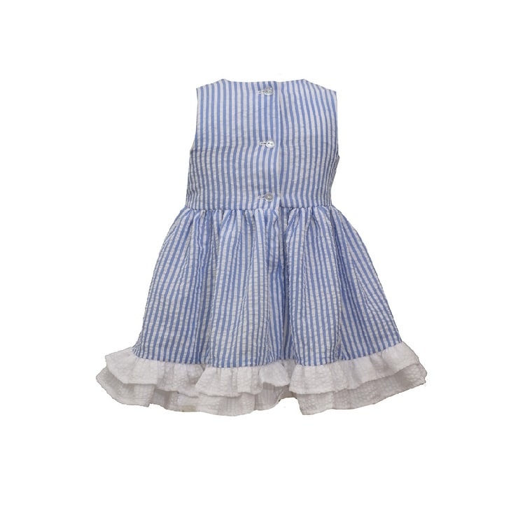 girls blue sundress