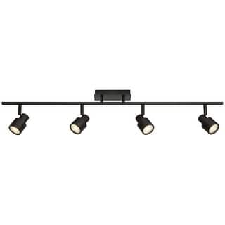 Access Lighting Lincoln 4 Light Adjustable LED Track - Matte Black