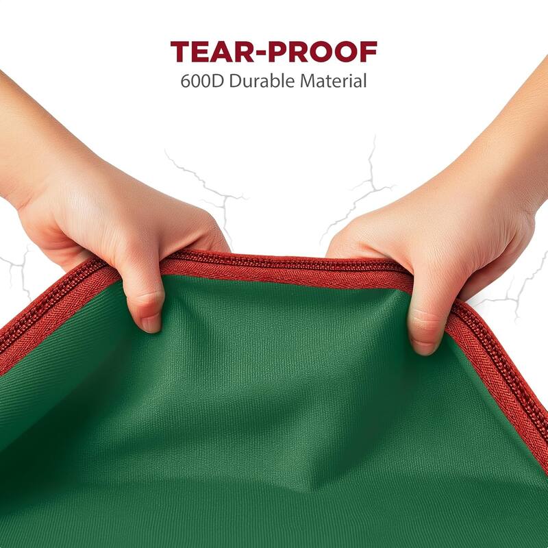 Christmas Tree Bag Heavy Duty 600D Oxford - Christmas Tree Bags Storage Fits Up To 9Ft trees