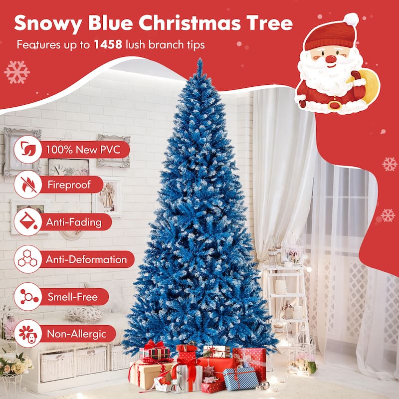 Costway 6/7/8/9 FT Artificial Christmas Tree, with 270/340/420/520 - See Details