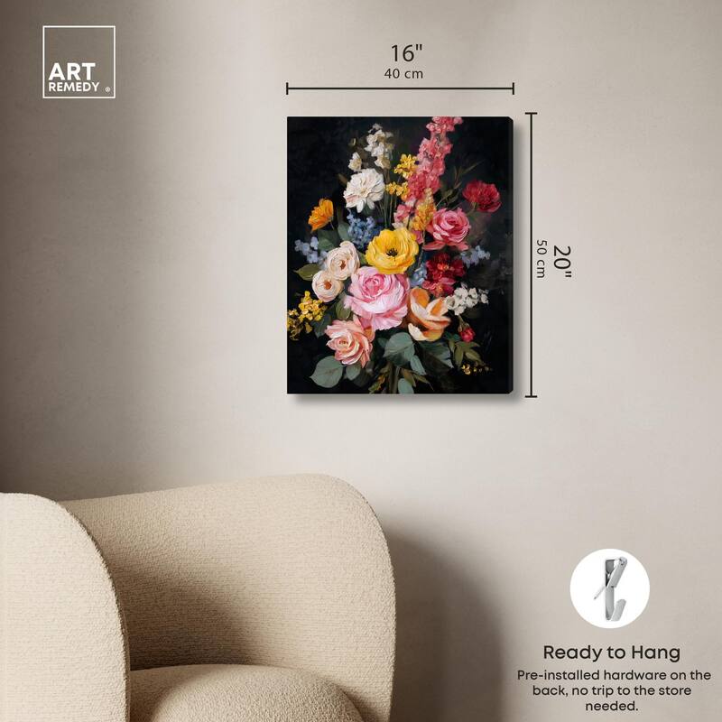 Garden Richness II Canvas by Art Remedy, Gallery Wrapped