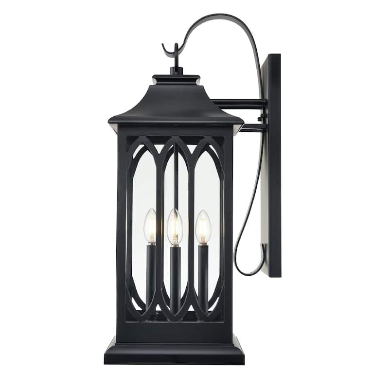 Millennium Lighting 88103 Mallorey 3 Light 29" Tall Outdoor Wall