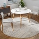 preview thumbnail 21 of 42, Livabliss Lovato Bohemian Block Print Area Rug Silver/Grey - 5'3" Round