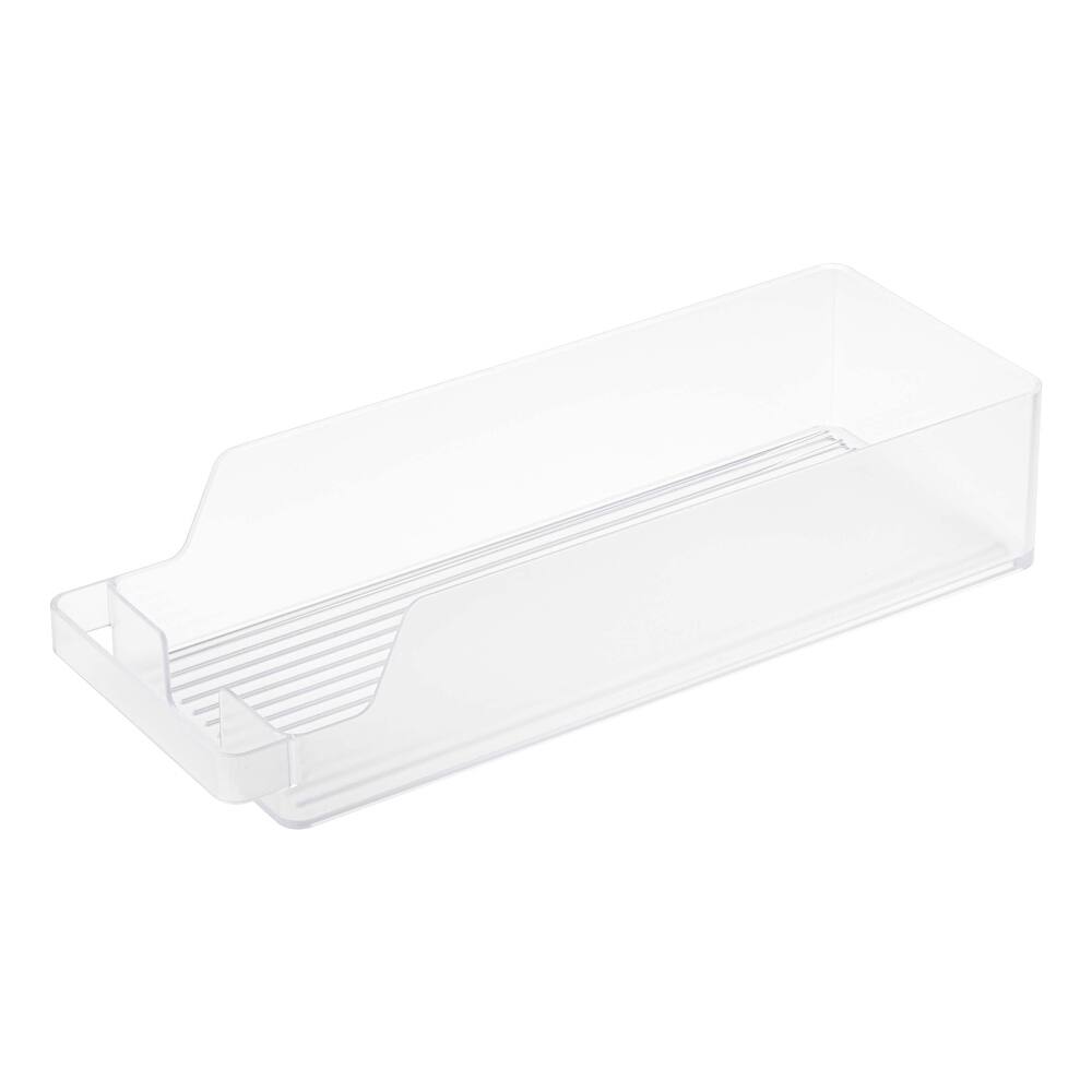 Yamazaki Home Refrigerator Organizer Bin - Three Styles, ABS Plastic, Cans - L 5.51 x W 14.76 x H 3.23 inches