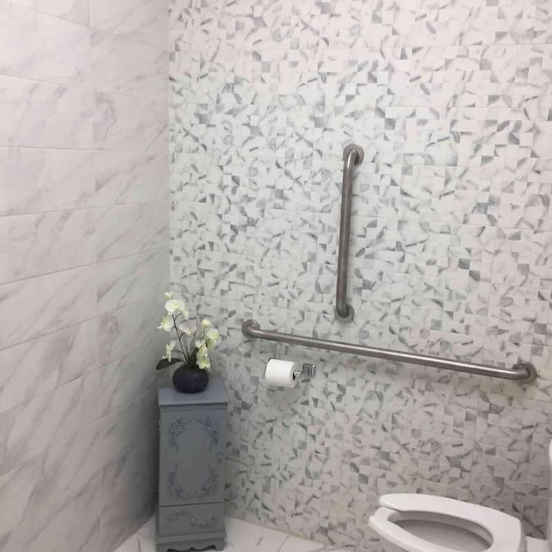 The Tile Life Carmine 8x20 Cubik Ceramic Wall Tile