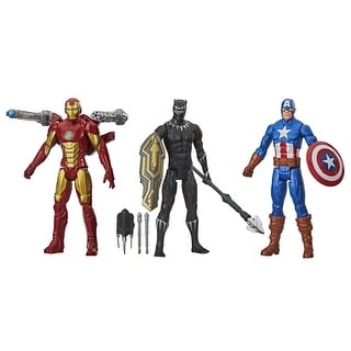 Marvel Avengers Titan Hero Series Blast Gear 3-Figure Pack - Bed Bath ...